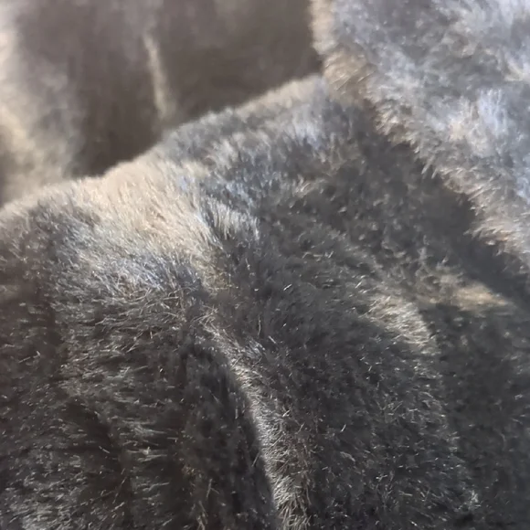 Cotton On Kids Black Fuzzy Jacket - Picture 9 of 10